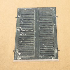 Image showing Fake painted window