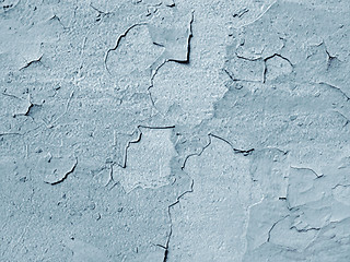 Image showing grunge paint wall