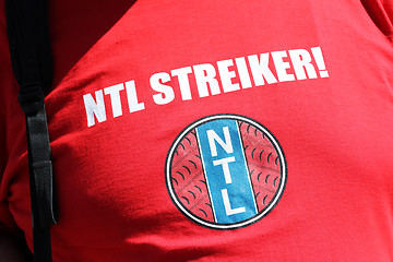 Image showing NTL on strike