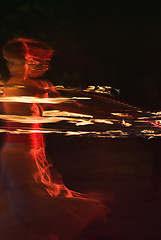 Image showing fire dance