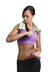 Image showing Fitness Woman