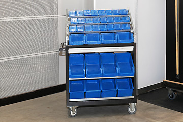 Image showing Warehouse cart