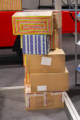 Image showing Delivery boxes