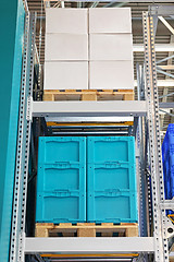 Image showing Warehouse pallet