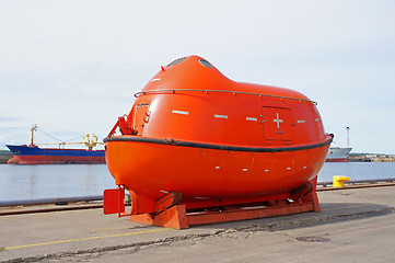 Image showing Life boat