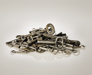 Image showing Old Keys