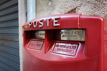 Image showing Italian Mail Box