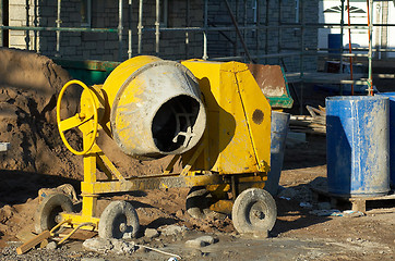 Image showing Cement Mixer