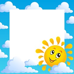 Image showing Sun theme frame 1