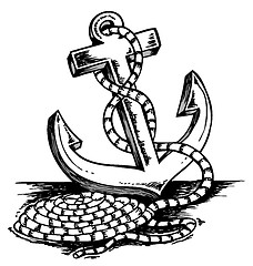 Image showing Anchor theme drawing