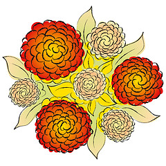 Image showing Vector Flowers