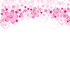 Image showing Vector Flowers Background