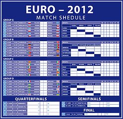 Image showing Euro 2012 matches