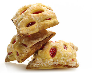 Image showing Strawberry Cookies