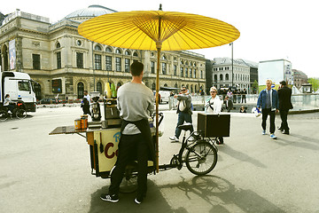 Image showing Coffee booth