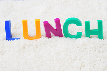 Image showing Lunch concept