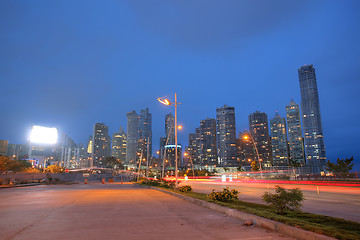 Image showing Panama City skyline, Panama. 