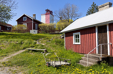 Image showing Lighthouse on Uto Island in Finland