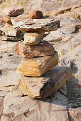 Image showing stone pile