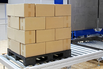 Image showing Pallet boxes