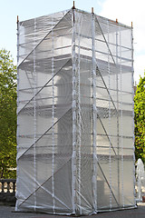 Image showing Monument scaffolding