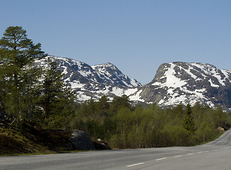 Image showing Norwegian mountain