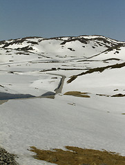 Image showing Norwegian mountain road