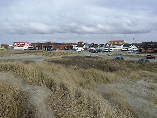 Image showing sandy beach in denmark
