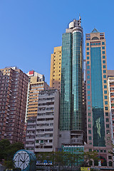 Image showing Skyscrapers in Hong Kong