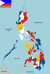 Image showing philippines map