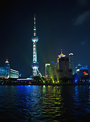 Image showing Pudong Skyline Shanghai, Pearl Tower