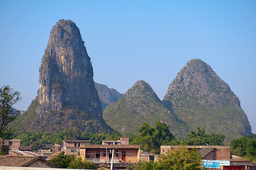 Image showing Guilin mountains, China