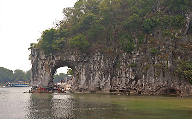 Image showing Elephant Trunk Hill - Guilin, China