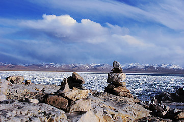 Image showing Landscape in Tibet