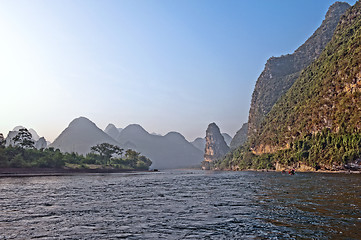 Image showing YANGSHUO LI RIVER, GUILIN, China