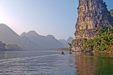 Image showing YANGSHUO LI RIVER, GUILIN, China