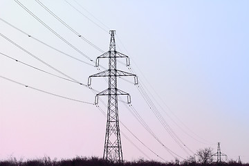 Image showing electricity pylon