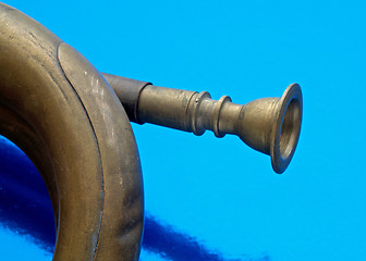 Image showing Old Trumpet