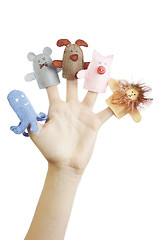 Image showing Finger puppets