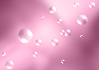 Image showing abstract bubbles background