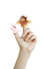 Image showing Finger puppets