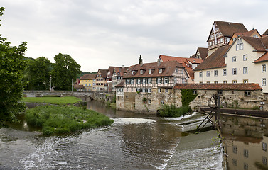 Image showing historic dam in germany