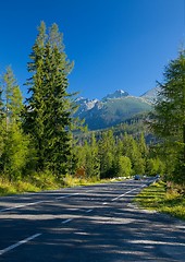 Image showing Mountain road