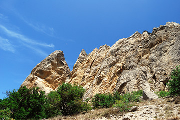 Image showing White rock