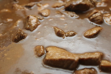 Image showing homemade gulasch background