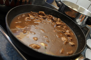 Image showing homemade gulasch