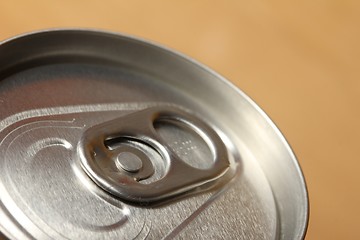 Image showing top of a drinking can