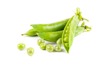 Image showing Ripe pea