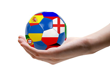 Image showing Eoro colored ball