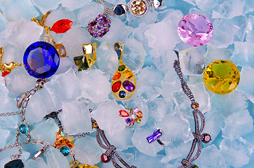 Image showing Jewels at ice